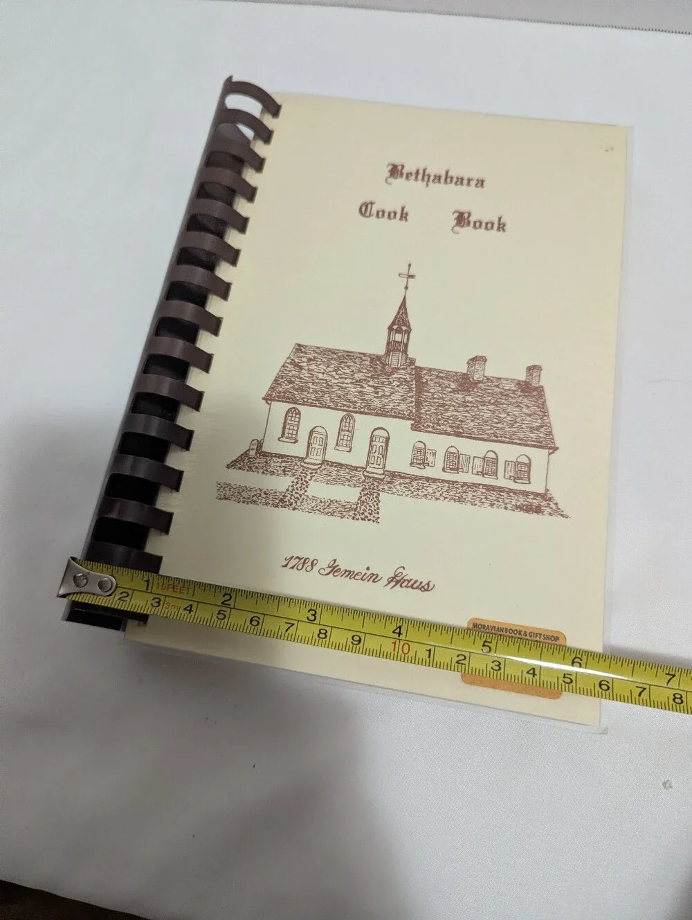 Vintage Bethabara Cook Book From 1976